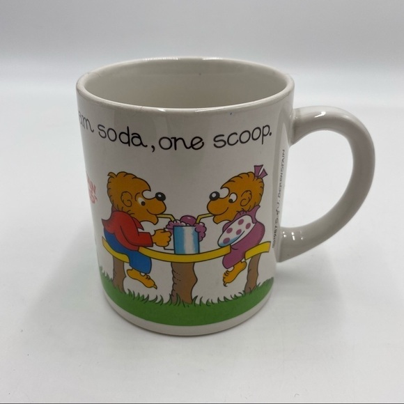A Princess House The Berenstain Bears 1987 Vintage Coffee Ceramic Mug - Picture 3 of 5